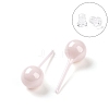 Hypoallergenic Bioceramics Zirconia Ceramic Stud Earrings EJEW-Z023-13E-1