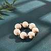Natural Wooden Beads WOOD-PH0009-36-6
