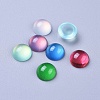 Translucent Resin Cabochons X-RESI-S361-10mm-M-2