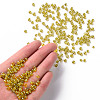 (Repacking Service Available) Glass Seed Beads SEED-C015-4mm-110-4