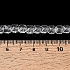 Transparent Glass Beads Strands X-GLAA-L050-A18-4
