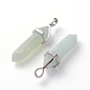 Natural Amazonite Double Terminated Pointed Pendants G-E364-A12-2