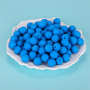 Round Silicone Focal Beads SI-JX0046A-26-3