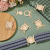 6Sets Zinc Alloy Side Release Buckles FIND-BC0013-98A-5