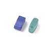 Glass 2-Hole Baking Paint Glass Seed Beads GLAA-G130-01E-3
