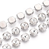 Iron Rhinestone Cup Chains CH-T006-11A-1