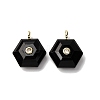 Natural Mixed Stone Pendants G-P588-02G-2