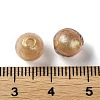 Handmade Gold Sand Lampwork Beads Strand LAMP-Z007-07B-4