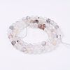 Natural Agate Beads Strands G-J376-07-6mm-2
