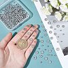 180Pcs 3 Style 304 Stainless Steel Spacer Beads STAS-DC0002-18-5