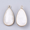 Natural White Jade Pendants G-S344-51G-2