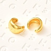 Rack Plating Brass Cuff Earrings for Women LS-EJEW-H091-17G-1