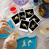 9Pcs Nickel Custom Self-adhesive Picture Stickers DIY-WH0450-181-4