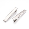Iron Flat Alligator Hair Clip Findings X-IFIN-S286-46mm-2