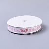 Baby Shower Ornaments Decorations Word Baby Girl Printed Polyester Grosgrain Ribbons X-OCOR-S023-02-2