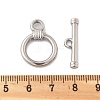 304 Stainless Steel Toggle Clasps STAS-B081-01P-3