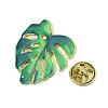 Leaf Enamel Pins JEWB-S040-01C-G-3