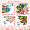 3 Sheets 3 Styles PVC Waterproof Decorative Stickers DIY-WH0404-117-3
