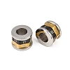 Rotatable 201 Stainless Steel Beads STAS-F339-03-2