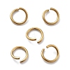 Ion Plating(IP) 304 Stainless Steel Open Jump Rings STAS-M081-01G-04-1