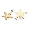 304 Stainless Steel Charms STAS-N125-24A-G-2