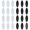 48Pcs Resin Safety Pin Brooches JEWB-OC0001-11A-1