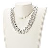 Handmade Curb Chain Bracelet & Necklace Set SJEW-JS01202-5
