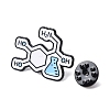 Scientific Symbol Enamel Pins JEWB-L024-03EB-03-3