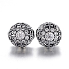 Hollow 925 Sterling Silver European Beads OPDL-L017-053TAS-1