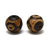 Tibetan Style 3-Eye dZi Beads G-Z020-03B-10-2