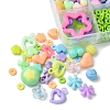 DIY Acrylic & Polymer Clay Beads Jewelry Making Findings Kits DIY-FS0006-86-3