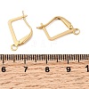 Brass Leverback Earring Findings KK-P340-20B-G-3