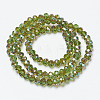 Electroplate Glass Beads Strands LS-EGLA-A034-T4mm-J05-3