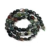 Natural Indian Agate Beads Strands G-Q060-D08-01-3