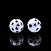 Opaque Acrylic Beads MACR-N012-11-A01-3
