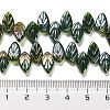 Electroplate Glass Beads Strands EGLA-B004-02A-AB04-4