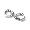 304 Stainless Steel Spring Gate Clasps X-STAS-A193-03P-2