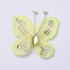 Polyester Butterfly Decoration DIY-WH0018-03D-1