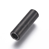 304 Stainless Steel Magnetic Clasps with Glue-in Ends STAS-I120-52MB-C-1