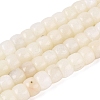 Natural White African Opal Beads Strands G-Q616-02A-01-2