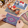 Olycraft 6Pcs 6 Styles Mini Cloth Turkey-Persia Carpet DIY-OC0012-26-3