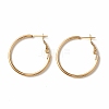 PVD Vacuum Plating 304 Stainless Steel Hoop Earrings STAS-S078-08-30mm-2