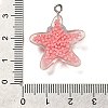 Marine Animal Series Resin Pendants RESI-Q012-01B-04-3