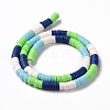 Handmade Polymer Clay Bead Strands CLAY-C003-02H-3