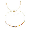 Bohemian Style Brass Charm Bracelets JG3497-6-1