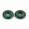 Synthetic Malachite Pendants G-T122-66J-2