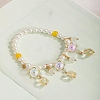 100Pcs Transparent Acrylic Bead Caps TACR-CJ0001-70B-7
