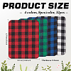 32Pcs 4 Colors Polyester Iron on Cloth Patches DIY-MA0007-29-2