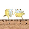 Alloy Enamel Pendants ENAM-C030-01B-G-3
