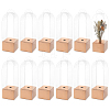 12Pcs Plastic & Paper Single Flower Storage Boxes CON-BC0007-98-1